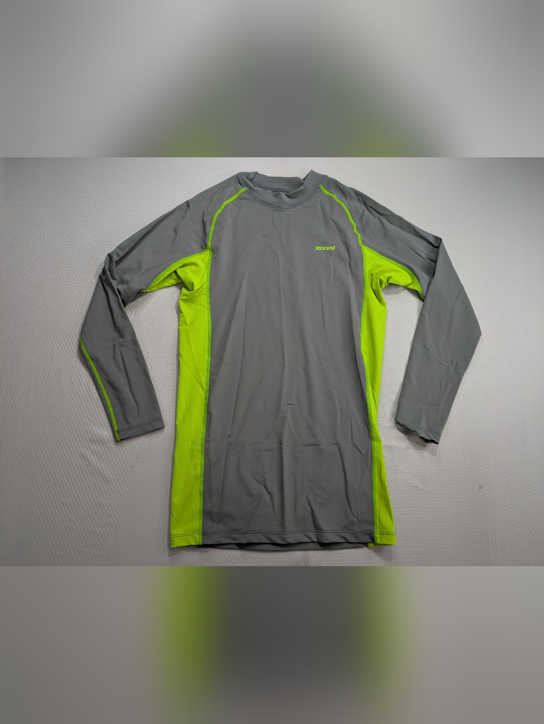 93brand Rashguard Shirt Compression Long Sleeve Rash Guard 93 Brand Mma Mens L